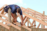 Crossbush roof trusses